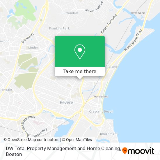 DW Total Property Management and Home Cleaning map