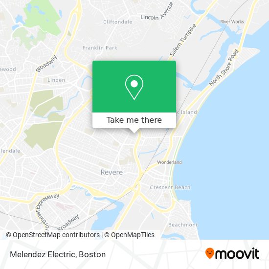 Melendez Electric map