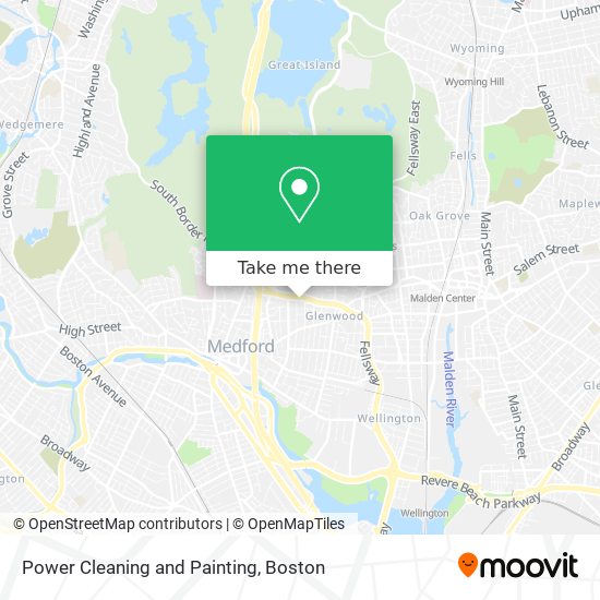 Power Cleaning and Painting map
