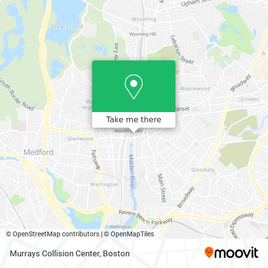 Murrays Collision Center map