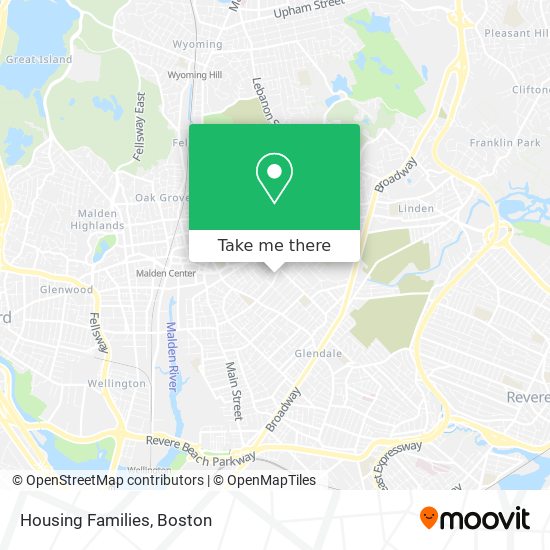 Housing Families map