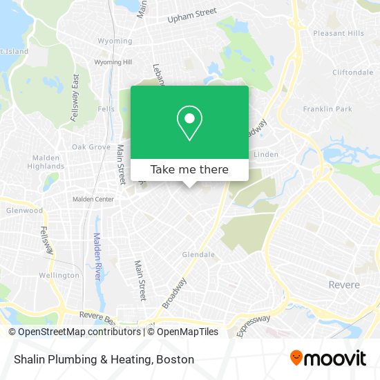 Mapa de Shalin Plumbing & Heating