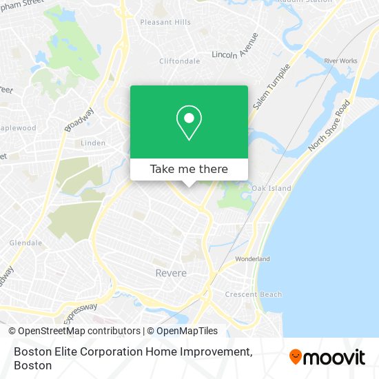 Mapa de Boston Elite Corporation Home Improvement