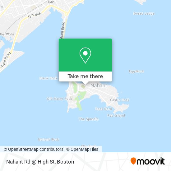 Nahant Rd @ High St map