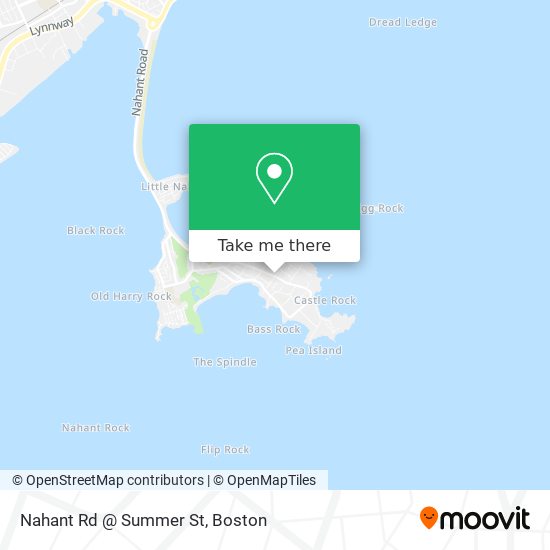 Mapa de Nahant Rd @ Summer St