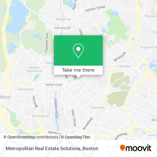 Metropolitan Real Estate Solutions map