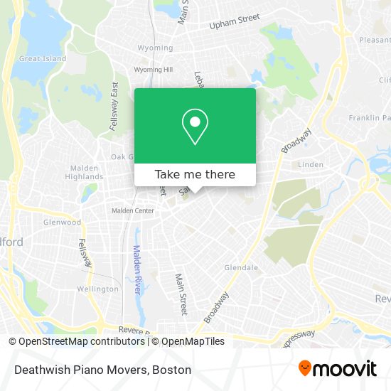 Deathwish Piano Movers map