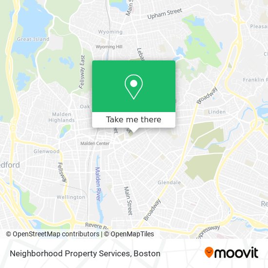 Mapa de Neighborhood Property Services