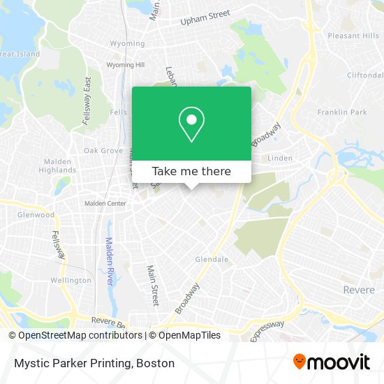 Mapa de Mystic Parker Printing