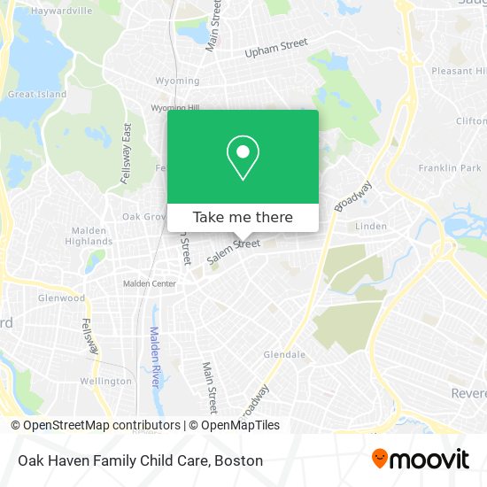 Oak Haven Family Child Care map