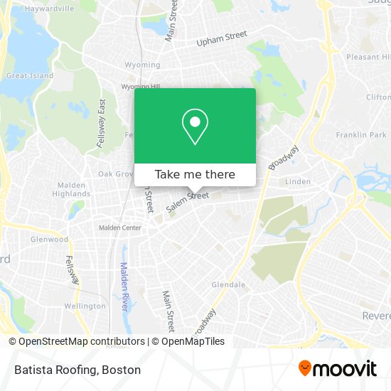 Mapa de Batista Roofing