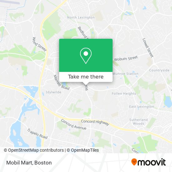 Mapa de Mobil Mart