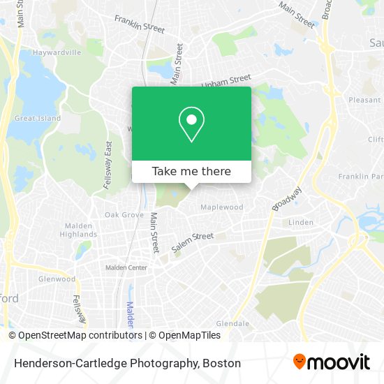 Henderson-Cartledge Photography map
