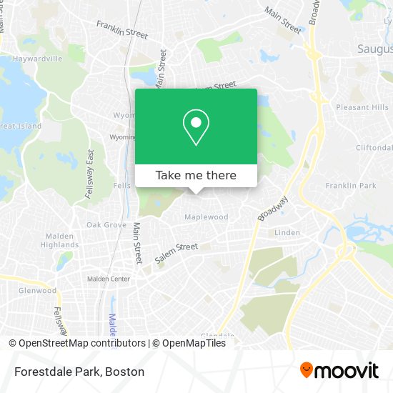 Forestdale Park map