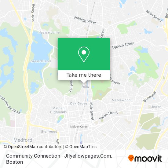 Mapa de Community Connection - Jflyellowpages.Com