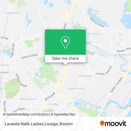 Lavanda Nails Lashes Lounge map