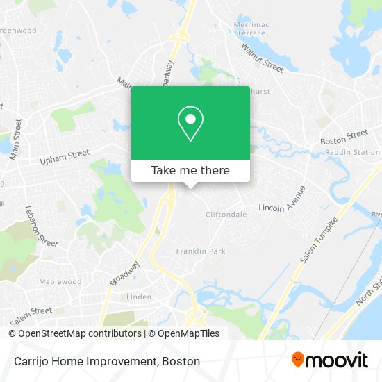 Carrijo Home Improvement map