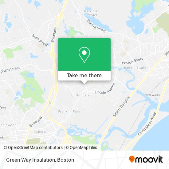 Mapa de Green Way Insulation