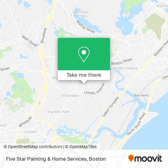 Five Star Painting & Home Services map