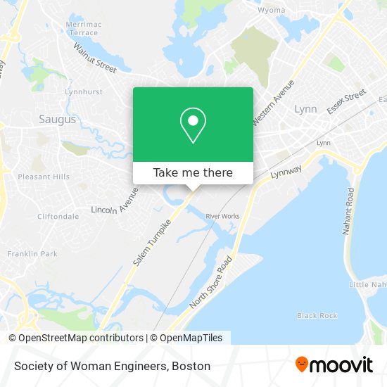 Mapa de Society of Woman Engineers