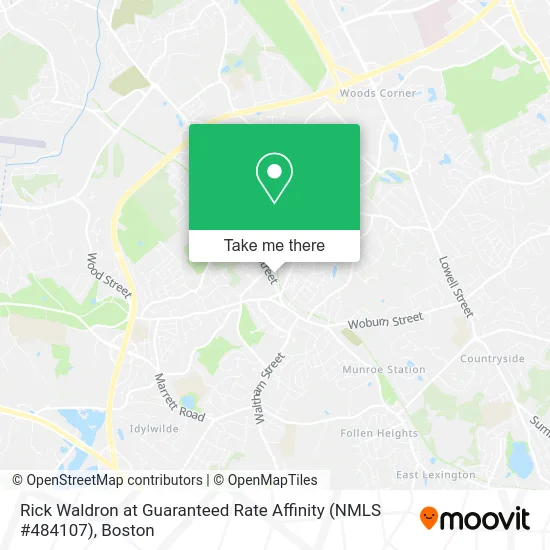 Rick Waldron at Guaranteed Rate Affinity (NMLS #484107) map