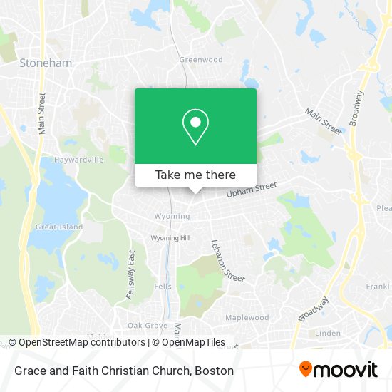 Grace and Faith Christian Church map