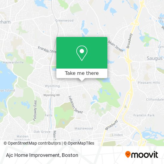 Ajc Home Improvement map