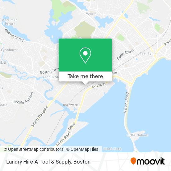 Landry Hire-A-Tool & Supply map