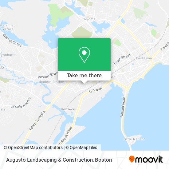 Mapa de Augusto Landscaping & Construction