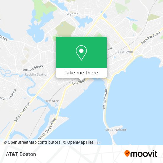 AT&T map