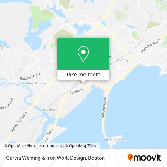 Garcia Welding & Iron Work Design map