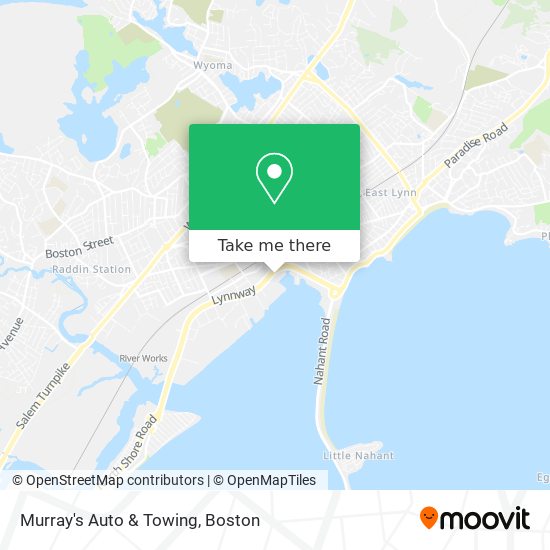 Murray's Auto & Towing map