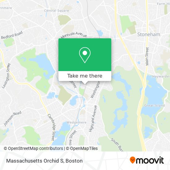 Massachusetts Orchid S map