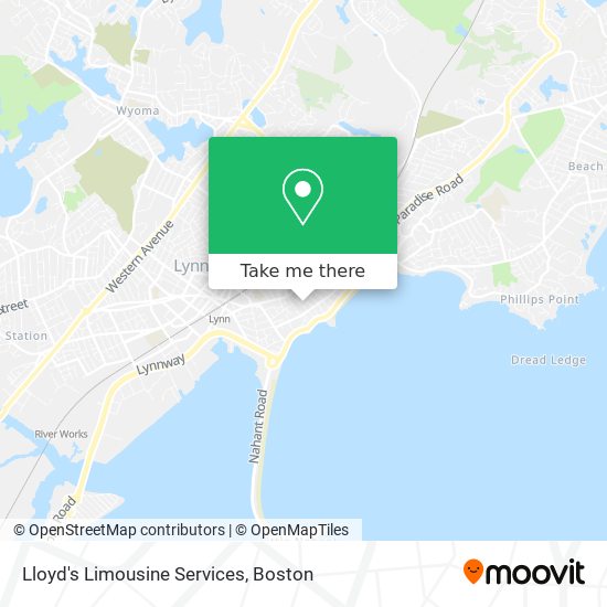 Mapa de Lloyd's Limousine Services
