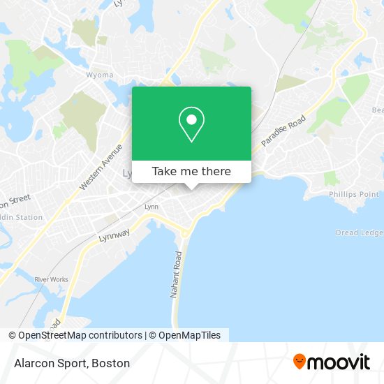 Alarcon Sport map