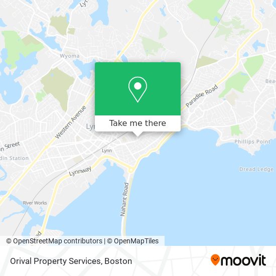 Orival Property Services map