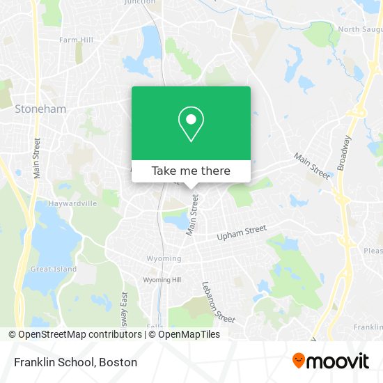 Franklin School map