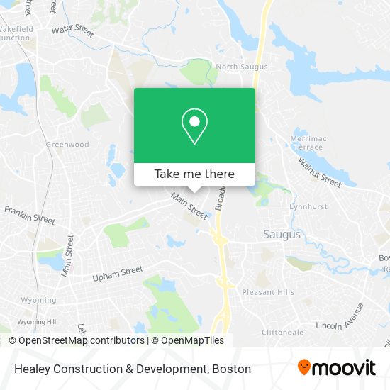 Mapa de Healey Construction & Development