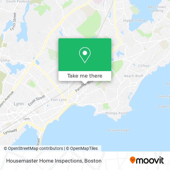 Mapa de Housemaster Home Inspections