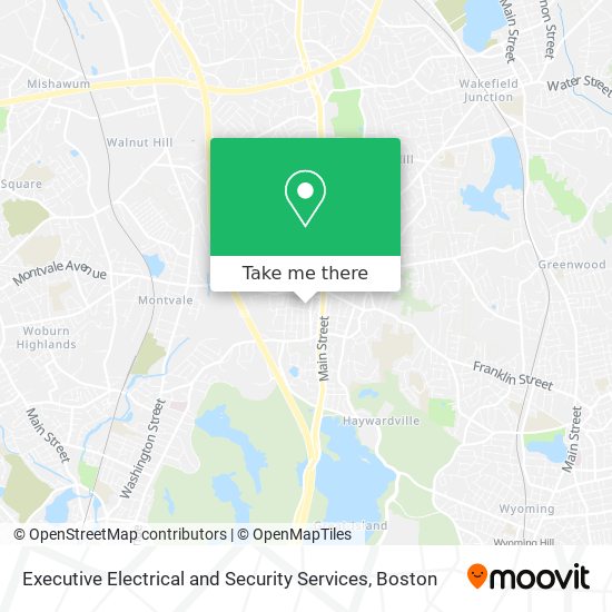 Mapa de Executive Electrical and Security Services