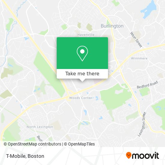 T-Mobile map