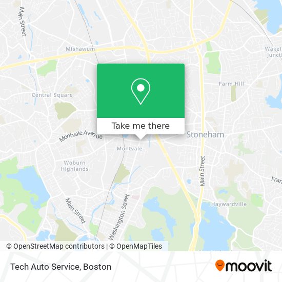 Mapa de Tech Auto Service