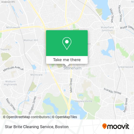 Star Brite Cleaning Service map