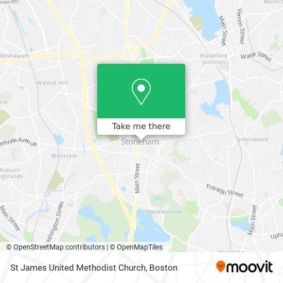 St James United Methodist Church map