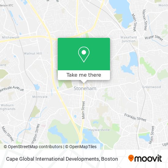 Mapa de Cape Global International Developments