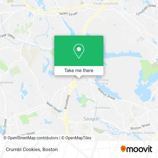 Crumbl Cookies map