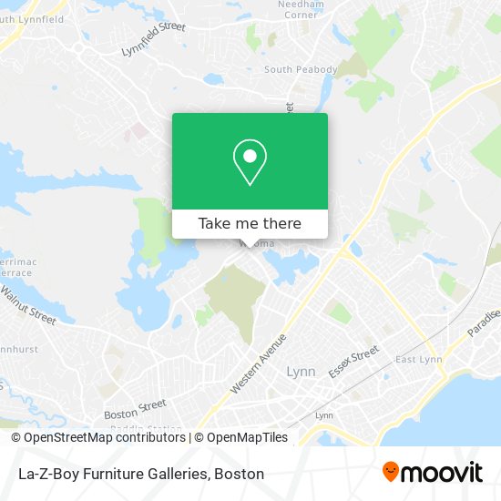 La-Z-Boy Furniture Galleries map