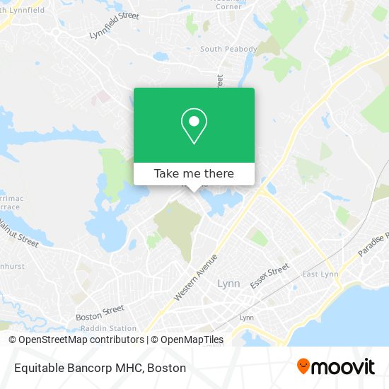 Equitable Bancorp MHC map