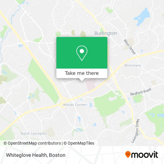 Mapa de Whiteglove Health