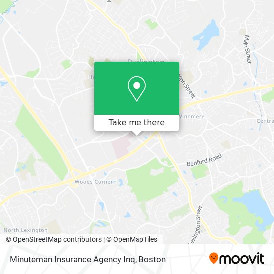 Mapa de Minuteman Insurance Agency Inq